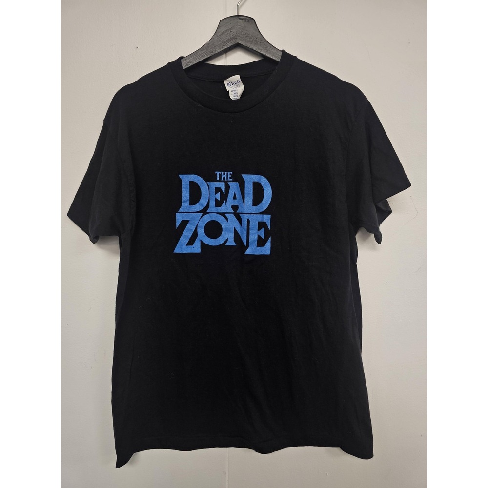 Vintage The Dead Zone Shirt Mens‎ XL Black Ched Stephen King Movie Tee 80s USA